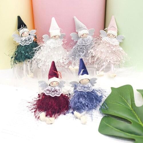 New Angel Doll Christmas Decoration Pendant For Home 2020 New Year Creative Christmas Cute Tree Ornament For Party Xmas Navidad