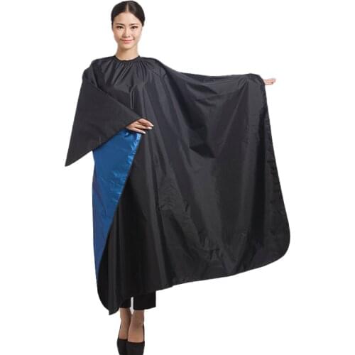 Non-woven Fabrics Hair Cape Hairdressing Perm Dye Highlight Salon Apron Wrap Haircut Cloth Gown Hairdresser Styling Tool UN793