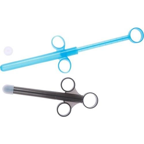 Plastic Lubrication Clean Sex Toys Couples Anus Lubricant Enemator Vagina Wetting Agents Oil Injection Syringe Adult Products