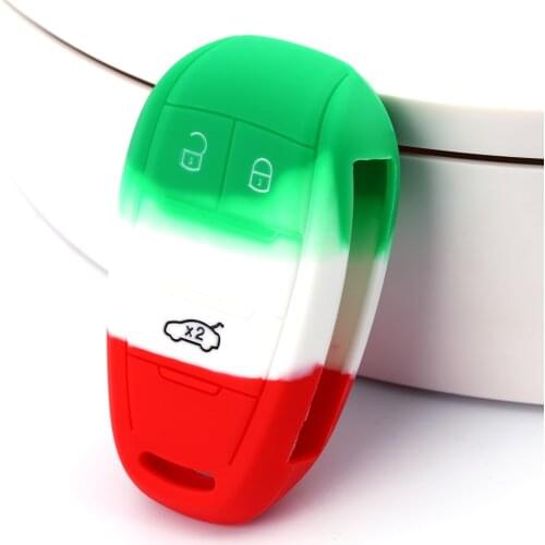 Silicone car key cover case for alfa romeo giulia 2017 alfa romeo stelvio key