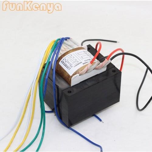 Horizontal Installation Transformer 150W 0-230V 0-6.3V 0-12.6V 0.5V Import Silicon Steel EI86*50 E Type