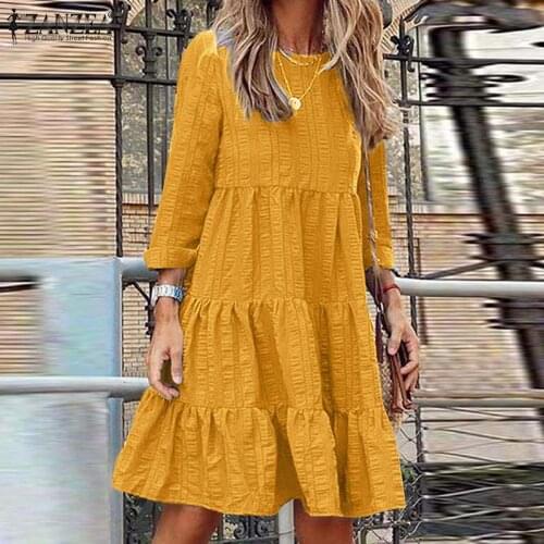 ZANZEA Plus Size Summer Dresses