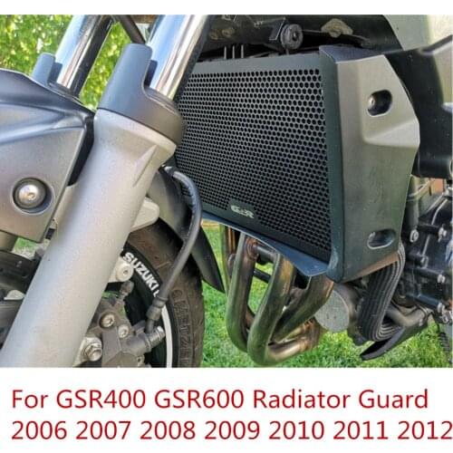 For SUZUKI GSR 400/600 GSR400 GSR600 2006-2012 07 08 09 10 11 Motorcycle Accessories Radiator Guard Protector Grille Grill Cover
