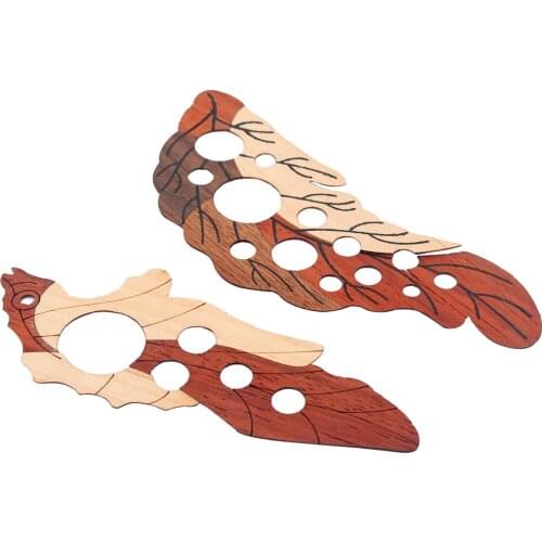 1 Set Leaf Shape Guitars Pickguard Scratch Plate for Acoustic Guitar Replacement Parts