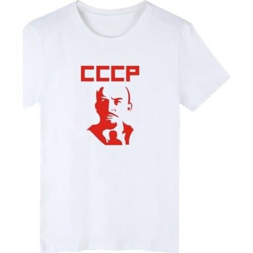 2020 CCCP T Shirt Soviet Union Fashion Brand T Shirts Men Wome T Shirts Summer Casual Short Sleeve T-Shirt Russian CCCP T Shirts