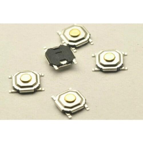 4*4*1.5 Tact Switch Button/Micro Motion LCD Patch 4 Foot Waterproof Copper Head 5.2*5.2*1.5 Copper Key