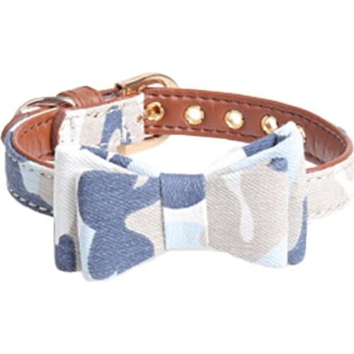 55PCS / LOT Pet Collar Five-Pointed Star Cat Collar Bow With Bells Cat Bow Tie Pet Accessories