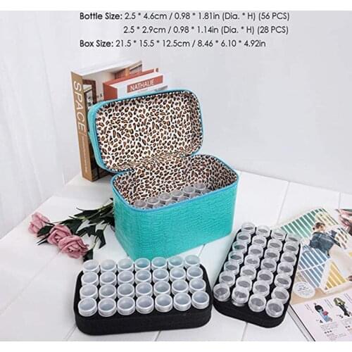 84 Grids Storage Boxes Display BoxDiamond Embroidery Accessory 5D Diamond Painting Cross Stitch Resin Rhinestone Beads Container