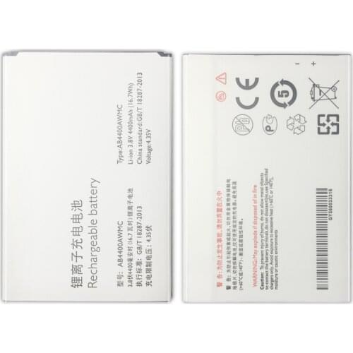 AB4400AWMC Mobile Phone Battery For Philips Xenium V387 CTV387 4400mAh Tracking Number