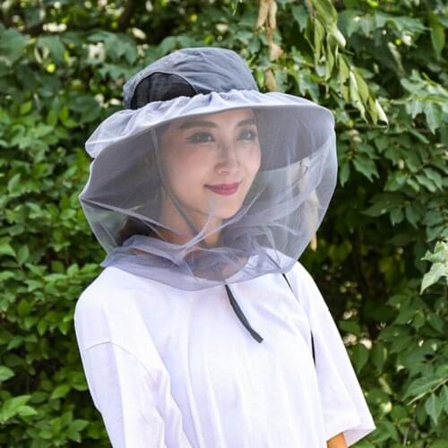 Outdoor Fishing Anti-Mosquito Breathable Veil Shade Sun Protection Fishing Shawl Mesh Multifunctional Anti-Bug Veil