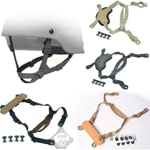 FMA Tactical Military Suspension System Chin Strap for Fast Mich IBH Helmet