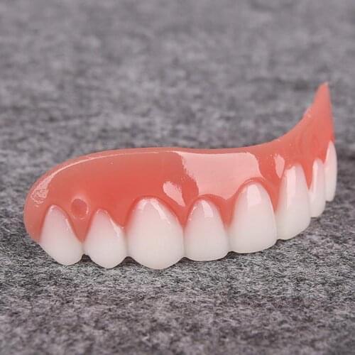 False Tooth Stickers Simulation Teeth Whitening Dentures Smile Cover Lower Tool Tooth Upper Veneers Perfect Teeth Paste Bra V7L6