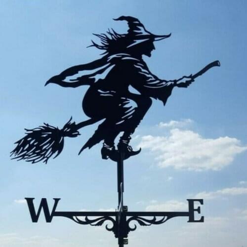 Weathervane Wind Direction Indicator Measuring Tool Crafts Ornament for Yard