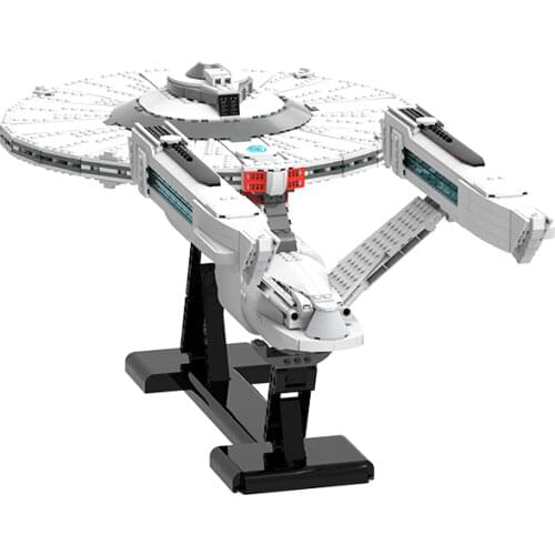 MOC U.S.S. Enterprise NCC-1701-A Spaceship Building Blocks Bricks Space War Model High-Tech Kids Toy For Children Gift 2830pcs