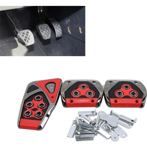 Nonslip Car Pedal Vehicle Accelerator Brake Foot Pedal Cover Set Manual Treadle Oto Aksesuar Autopartes Para Carro