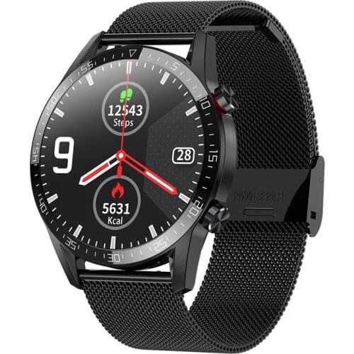 2020 New L13 Smart Watch Men IP68 Waterproof ECG PPG Bluetooth Call Blood Pressure Heart Rate Fitness Tracker sports Smartwatch