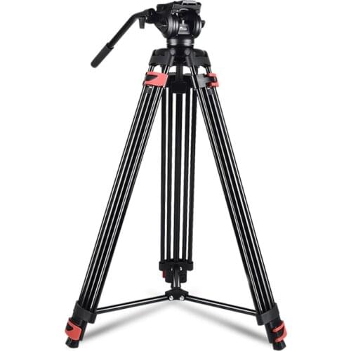 JIEYANG JY0608 Aluminum Professional Tripod camera tripod Hydraulic Damping Head camera tripod/Video Tripod/Dslr VIDEO Tripod