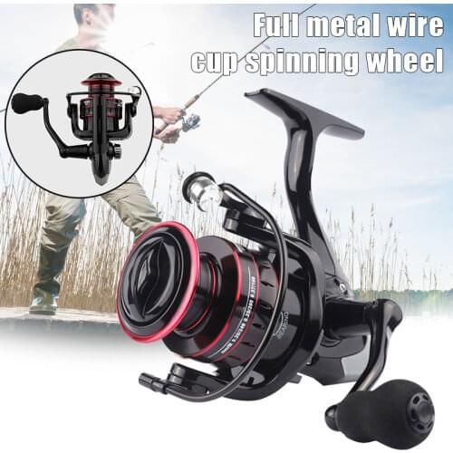 5.2:1rotating Speed Fishing Reel All-metal Fishing Reel With Cnc Rocker Ultra Smooth Powerful Lightweight Fishing Gear Pesca