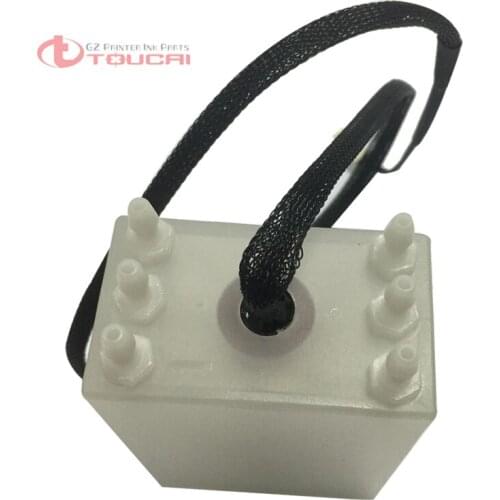 10pcs/lot 6 holes subtank print spare parts for spt510 1020 print head printer