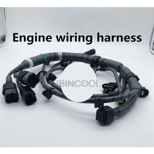FOR Kobelco SK200-8 210-8 250-8 260-8 Super 8 engine wiring harness Kobelco Hino J05 launched high-quality excavator accessories