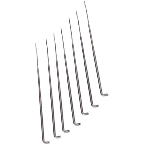 7 Pieces Spiral Shaped Needle Felting Kits Handle Holder Wool Felt Set Sewing Tool