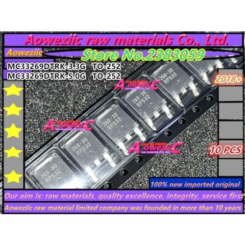 Aoweziic 100% new imported original MC33269DTRK MC33269DTRK-3.3G 269-3G MC33269DTRK-5.0G 269-5G TO-252 Voltage stabilized