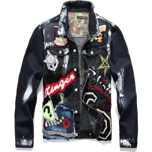 DSQSABCD 2 Mens Denim Jackets