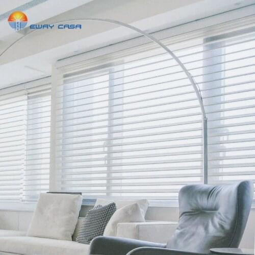 EWAY CASA Blinds for Windows Shangri-la Blinds for Living Room Solid Color Adjustable Window Blinds NO_SB_A