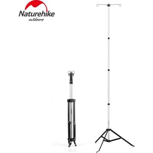 Naturehike Camping Tool Camping Light Holder Telescopic Tripod Lamp Bracket Outdoor Camping Removable Camping Accessories