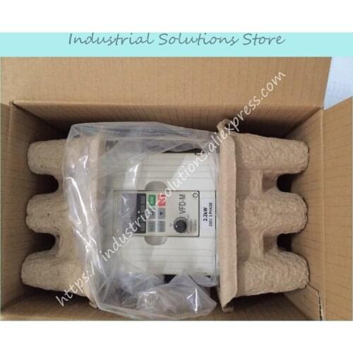 Inverter 3 Phase VFD022M23B 220V Output 3PH 0~240V 2.2KW 3HP 0.1~400Hz VFD-M Series New