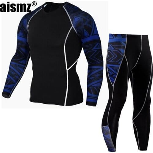 Aismz New Winter Men Thermal Underwear Sets Elastic Warm Fleece Long Johns for Men Polartec Breathable Thermo Underwear Suits
