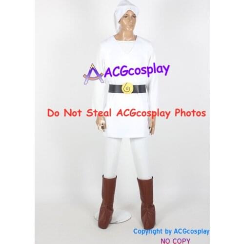 Toon Link Cosplay Costume White Version costume Include Boots Covers