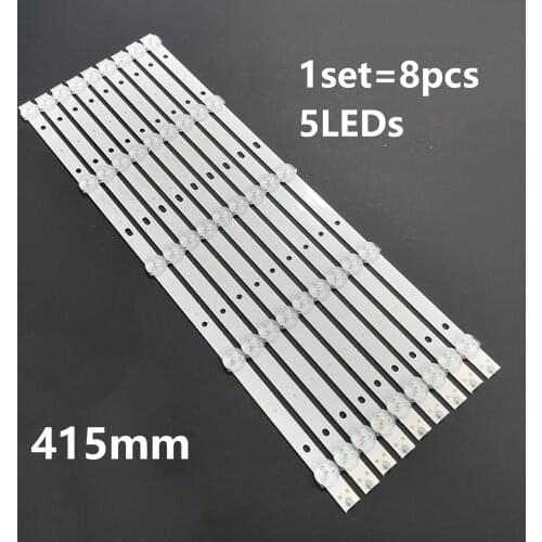 100% New 40pcs LED strips for PANASONIC 43 TV TX 43DR300ZZ TX-43DR300ZZ K430WD9 4708-K420WD-A3213K01 K420WD7 A3 2014-8-27