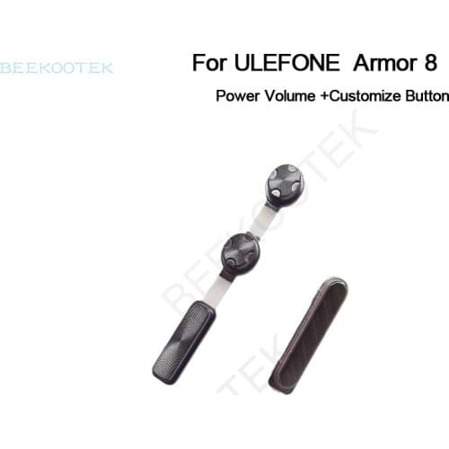 Original Ulefone Armor 8 Power Volume Up / Down Button+Power Key Button Contol Side Custom key Buttons For Ulefone Armor 8 Phone