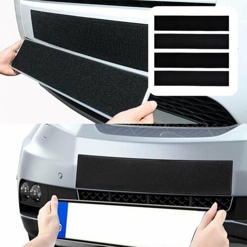 Polyester 4Pcs/Set Unique Harmless Number Plate Holder Durable Number Plate Holder Frameless for Automobiles
