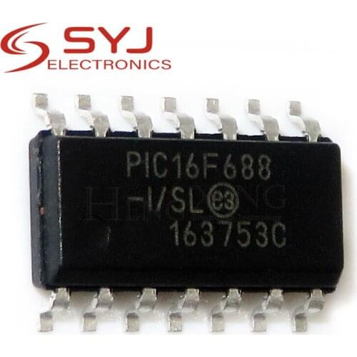 2pcs/lot PIC16F688-I/SL PIC16F688 SOP-14 In Stock