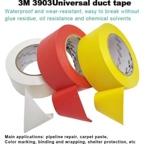 3M3903 Universal Bucket Tape Piping Equipment Seal Binding Spray Shielded Color Identification Tape