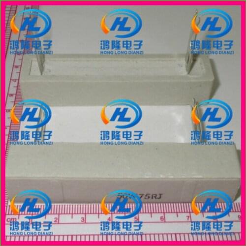 5pcs/lot) 50W 75 ohm +/- 5% / 50W 75RJ / 50W 75R / The plug-in
