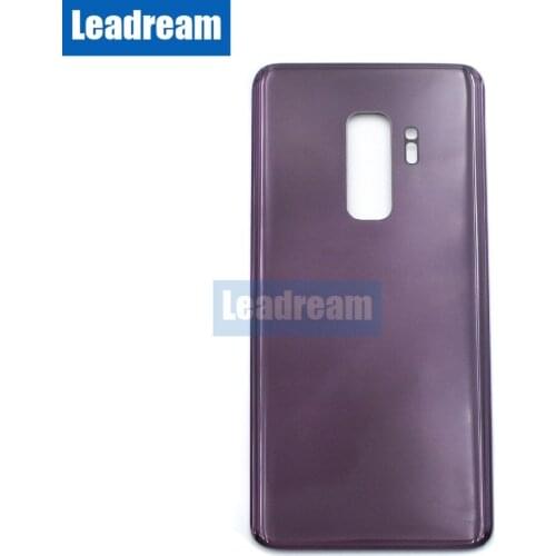 50PCS Back Battery Door Housing Cover Rear Glass with Adhesive for Samsung Galaxy S9 G960 G960F S9 Plus G965 G965F Free DHL