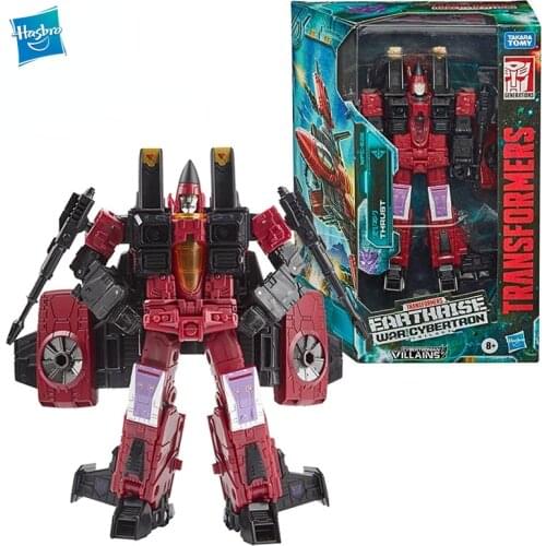 Hasbro Transformers Generations War for Cybertron Earthrise Voyager Class WFC-E26 Decepticon Thrust Action Figure Model Toy