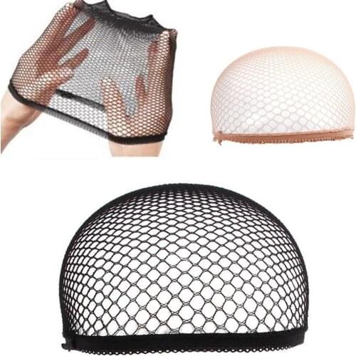 Stretch Cool Mesh Weaving Wig Cap Cloth Hair Nets Hairnet Snood Cosplay Model