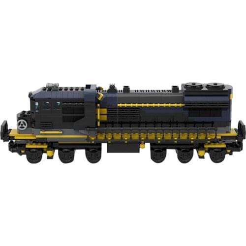 Retro Steam Locomotive Town Train Building Blocks Set Track Railway Passenger Vehicle Idea Collection Toy Children Birthday Gift