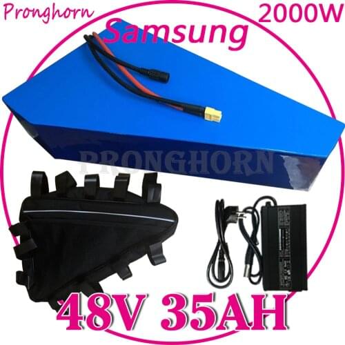 48V 2000W 1500W 1000W Ebike Battery 48V 35Ah Electric Bicycle Battery 48V 35Ah 30Ah 25Ah 20Ah Lithium Battery Use Samsung Cell