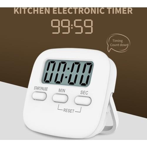 Multifunctional Magnetic Digital Timer Stopwatch Kitchen Countdown Timer Cooking Baking Alarm Reminder Clock with Stand