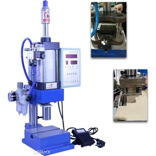 110V/220V300KG Adjustable Force Pneumatic Punch/Commercial Pneumatic Punch Hand Press/Single Column Air Press