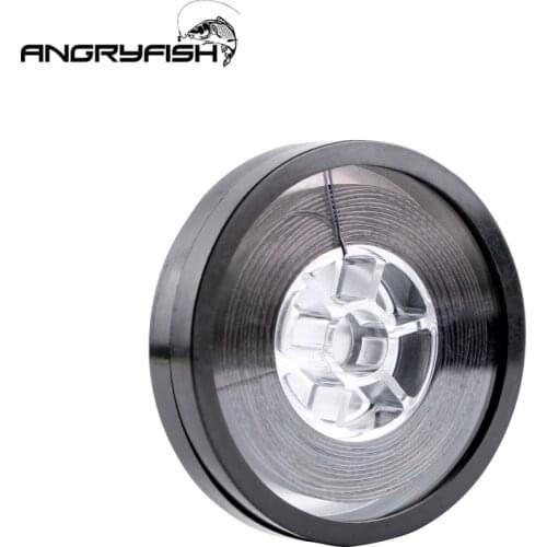 Angryfish High quality material 15m Carp fishing line Coated Hook Link 15LB 25LB 35LB Strong toughness endurance