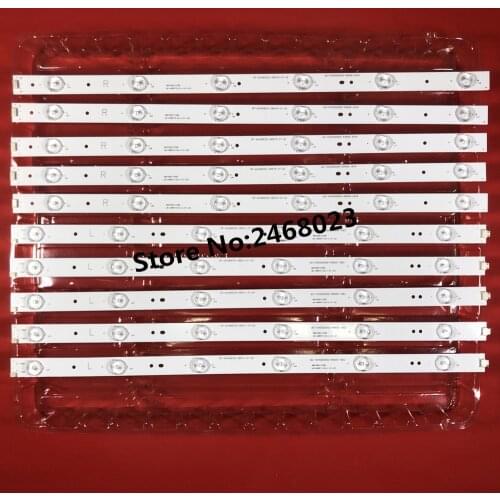 LED backlight strip 12 lamp for LED49C1000N LED49C1080N LB-C49F13-E2-L-G1-SE2-LD1 LB49002 V0 LB49002 V1 C490F13-E2-L /141