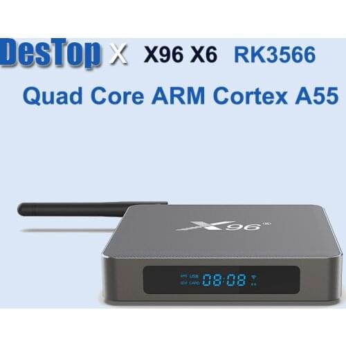 X96 X6 4K TV Box Android 11 with RK3566 Quad Core 4GB 8GB RAM 32GB 64GB 128GB ROM WIFI Smart Set Top Console IPTV OTT M3U 2021