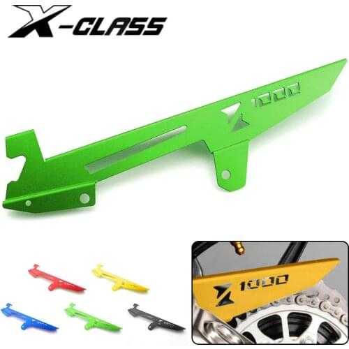 Z1000 Motorcycle Chain Cover Protector Chain Guard CNC Aluminum Accessories for Kawasaki Z1000 2010-2016 Z1000SX 2014 2015 2016