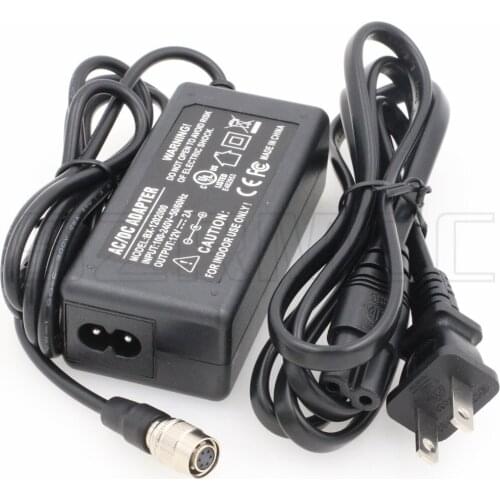 12V 2A Hirose 6 Pin Female AC DC Power Supply Adapter for Basler Ace Runner Racer GigE Industrial Camera